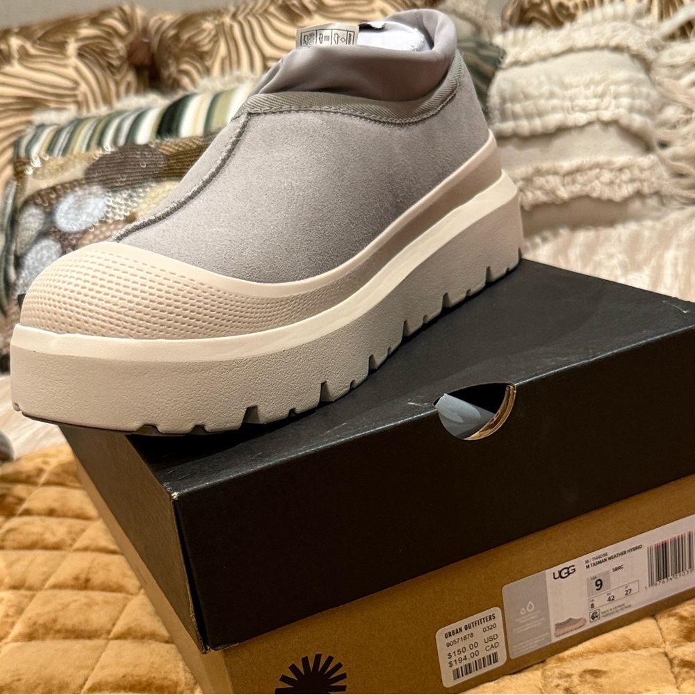 UGG Men's Gray and Cream Boots